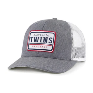 Minnesota Twins '47 Brand MLB Trucker Adjustable Mesh Snapback Hat - Picture 1 of 3