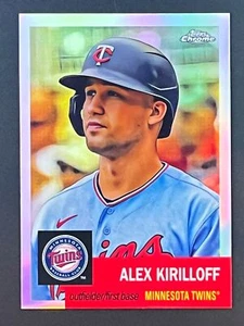 ALEX KIRILLOFF 2022 Topps Chrome Anniversary Refractor #236 Minnesota Twins - Picture 1 of 2