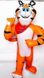 Kelloggs Tony the Tiger Inflatable Character Life Size 63" Mascot Frosted Flakes