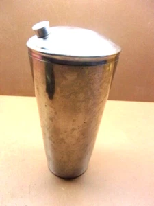 Vintage BI-COR No. 771 Stainless Steel Cocktail Shaker 8" Tall USA Made Barware - Picture 1 of 6