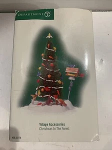 Village Accessories    Christmas in the Forest     NIB - Picture 1 of 3