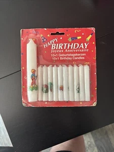 Vintage Deutsche Kerzen zum Geburtstag Neu Versiegelt Paket - Bild 1 von 1