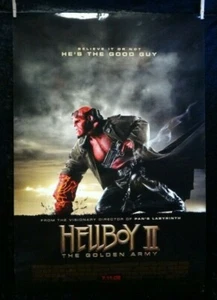 Hellboy II The Golden Army🎬 Ron Perlman Original USA Theater Movie Poster 2008 - Picture 1 of 3