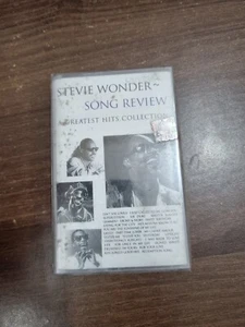 Stevie Wonder Song Review INDIA CASSETTE SEALED - Picture 1 of 3