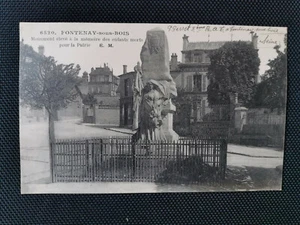 CPA 94 FONTENAY-SOUS-BOIS - Monument élevé à la mémoire des enfants - Imagen 1 de 2