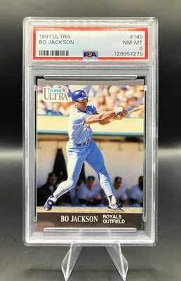 1991 Fleer Ultra - Bo Jackson #149 - Royals - 2 sport Legend! - Image 1 of 2