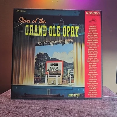 Various–Stars Of The Grand Ole Opry–RCA–LSP-6015 Vinyl Record LP - Image 1 of 3