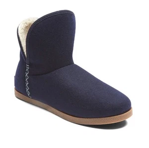 Rockport Women's Navy truTECH Veda Slipper Boots NW/OB 6M - Picture 1 of 5