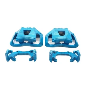 FITS FORD FOCUS 2.5 ST MK2 FRONT LEFT RIGHT BRAKE CALIPER CARRIER SLIDERS BLUE - Picture 1 of 5