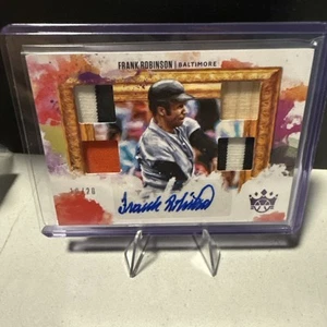 2020 Panini Diamond Kings FOTL Purple /20 Frank Robinson #DKQ-FR Auto HOF - Picture 1 of 7