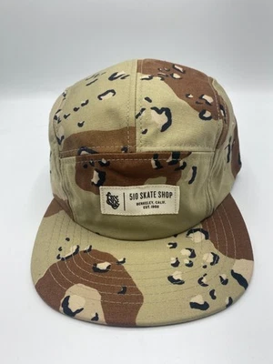 Gorra gorra vintage 510 Skate Shop Berkeley ajustable 5 paneles multicolor talla única Foto 1 de 4