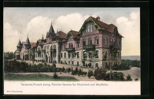 AK Volmarstein, Verbands-Anstalt evang. Arbeiter-Vereine für Rheinland und West - Bild 1 von 2