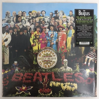 The Beatles Sgt Peppers 180 gram Remastered Vinyl LP Record, 2012 NEW SEALED Foto 1 de 4