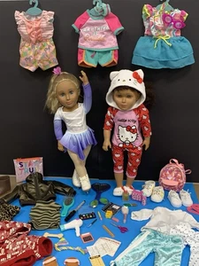 Tolly Tots 18" Dolls Mixed Lot My Life Clothing Shoes & Accessories - Picture 1 of 22