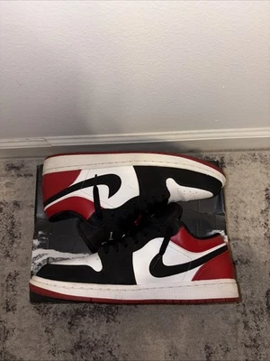 Air Jordan 1 Puntera Baja Negra Talla 11 (2019) Foto 1 de 4