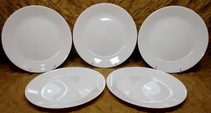 5 Corelle von Corning USA - Winter Frost 10 1/4" Essteller - ganz weiß - Bild 1 von 5