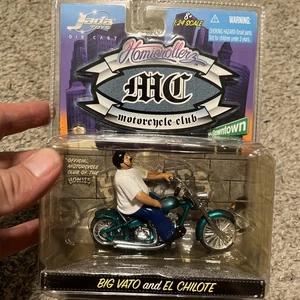 JADA TOYS Homie Rollerz MC Motorcycle Club Big Vato And El Chilote NEW 2005 - Picture 1 of 4