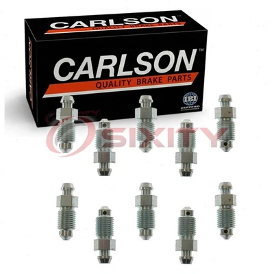 2 tornillos purga de freno delantero Carlson para Nissan Versa Pad li 2013-2019 Foto 1 de 4