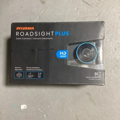 Видеорегистратор SYLVANIA Roadsight Plus 1080p HD, 120° вид ночное видение 32 ГБ SD-карта - Изображение 1 из 4