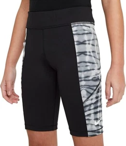 Nike Girls' Trophy Tie-Dye Training Bike Shorts (Black) Size Small - Picture 1 of 4
