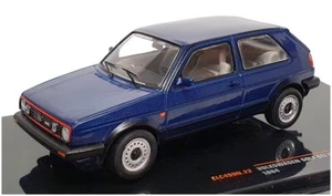 Ixo 1/43 Scale Diecast CLC499N.22 - 1984 Volkswagen Golf GTI MkII - Blue - Picture 1 of 5