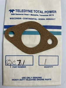 Wisconsin OEM QC71 Carburetor Gasket - NOS - Picture 1 of 1