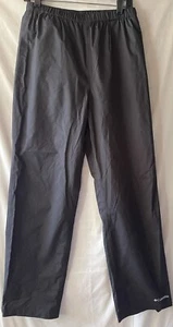 COLUMBIA SPORTSWEAR, YOUTH XL BLACK PULL ON OMNI-TECH RAIN PANTS, NWOT - Picture 1 of 17