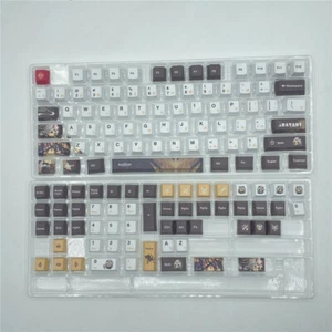 Genshin Impact Keycaps Arataki Itto 128 Keys PBT Dye-sub for Cherry MX Keyboard - Photo 1/13