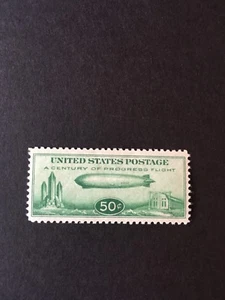 US LUFTPOST BRIEFMARKE SCOTT C 18 CENTURY OF PROGRESS AUSGABE 1933 - Bild 1 von 2