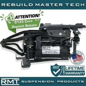 Air Suspension Compressor Pump w/ Bracket Assembly For Volvo S90 2016-2021 - Picture 1 of 13
