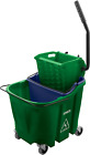 Omnifit Mop Bucket With Side Press Wringer And Soiled Water Insert For Floor Cle