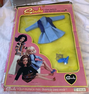 Rare Florido Spanish Sindy Boxed "Cielo" Dress & Shoes, Early 1970s, Vintage - Bild 1 von 23