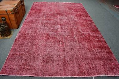Anatolian Rug, 6.4x10.7 ft Large Rug, Turkish Rugs, Antique Rug, Vintage Rug - Image 1 of 4