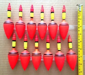Posten 12 - Kunststoff Schwimmer Bobber Angeln 2 Größen Kostenloser Versand - Bild 1 von 8