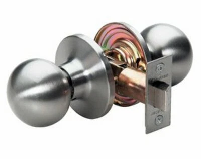 Master Lock BAO0415 bola paso puerta perilla níquel satinado paquete de 1 Foto 1 de 2