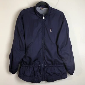 Vtg 90s Nike Agassi Mens Medium Challenge Court Tennis Windbreaker Purple Jacket - Picture 1 of 19