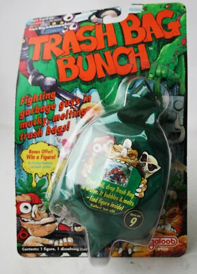 RARO BOLSO DE BASURA 1991 LOTE #9 MONSTRUO ALIEN FIGURA GALOOB ¡NUEVO SELLADO! Foto 1 de 4
