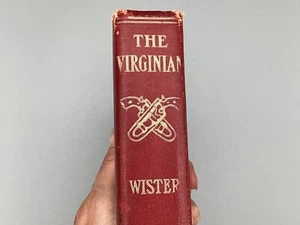Owen Wister 1902-04 The Virginian A Horseman of the Plains Hardcover Antique Book - Bild 1 von 14