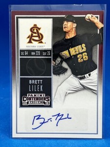 Brett Lilek 2015 Panini Contenders College Ticket Autograph #28 Auto