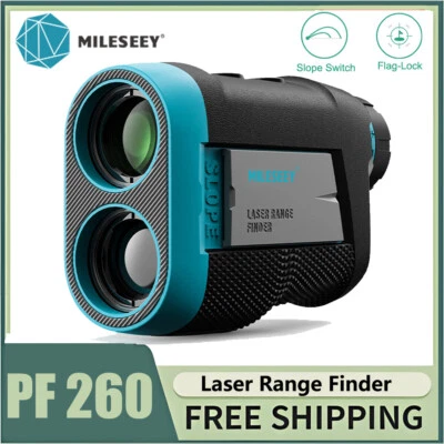 Mileseey Golf Rangefinder With Slope Magnet Flag Locking Vibration Rechargeable - Image 1 of 4