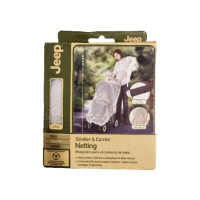 Jeep Stroller & Carrier white mosquito and insect netting Brand New - Image 1 of 2