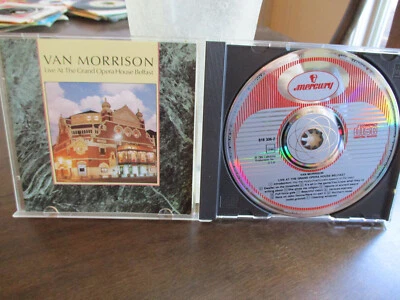 Van Morrison - Live Grand Opera House Belfast  Mercury W/German Target NM CD $20 - Image 1 of 3