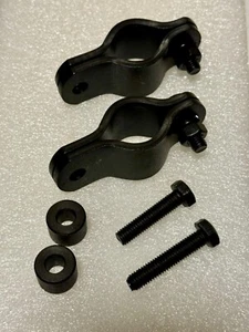 Harley WLA WLC XA Knucklehead Sport Summer Windshield Clamps 11302-30A - Picture 1 of 7