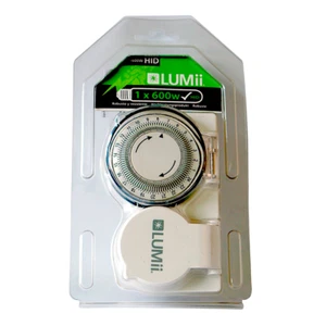 Timer meccanico analogico LUMii Heavy Duty 24h (600W)