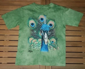 The Mountain Child Youth Medium Vibrant Peacock Unisex T-Shirt NH Gift Shop  - Picture 1 of 7