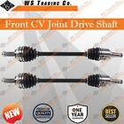 Pair Cv Joint Drive Shafts For Subaru Forester Sg 08/02-01/08 Left & Right 