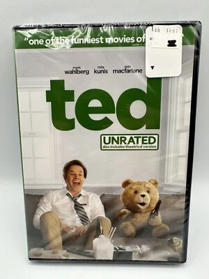 “Ted” DVD Mark Wahlberg Unrated (Brand New Sealed) - Image 1 of 2