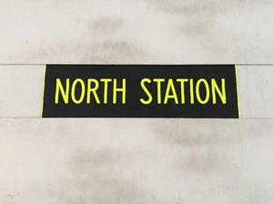 Essex / New Kelvedon Bus Blind 23" - North Station # - Picture 1 of 1