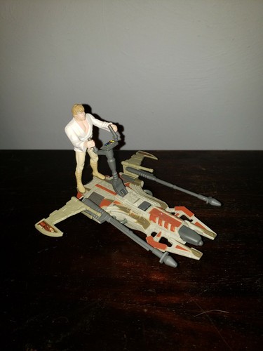 1996 Star Wars Deluxe Rebel Alliance Luke Skywalker Desert Sport Skiff 