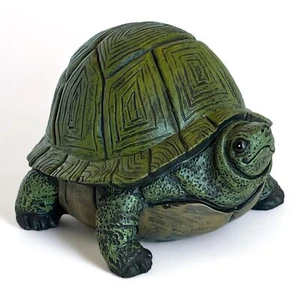 Gift Essentials Outdoor Key Hider Stocky Turtle Kritter Key Holder Garden Statue - Imagen 1 de 7